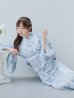 画像7: 【即日発送！】クラシカルローズブルー浴衣  【浴衣３点セット 浴衣/帯/下駄】OBI-g-500-kj-8-GY / HIMO-900-yn-5-IV / HEKO-800-sb-5-W / YA-1079-kj-6-W / YA-1017-am-W / GETA-03-ok-2-P [YMT]