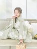 画像12: 【即日発送】くすみグリーン×ホワイトフラワー浴衣 OBI-siwa-202-ok-5-IV  / HIMO-900-yn-5-IV / HEKO-800-sb-5-W / YA-81-kn-W / YA-68-kn-YEBE / GETA-02-ok-2-IV/ [YMT]