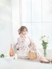 画像13: 【即日発送】ピンクベージュ×ホワイトローズ浴衣  【浴衣３点セット 浴衣/帯/下駄】siwa-36ok / HIMO-903-kj-W02 / HEKO-800-sb-5-W / YA-74-kn-P / YA-001-am-W / GETA-02-ok-5-P / [YMT]