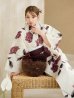 画像5: 【即日発送】パープルレッドダリア柄浴衣  【浴衣３点セット 浴衣/帯/下駄】[YMT]