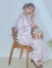 画像9: 【即日発送】くすみカラー×パープルダリア浴衣 OBI-siwa-202-ok-17-BR / HIMO-900-yn-8-P / HEKO-800-sb-5-W / YA-68-kn-PL / GETA-02-ok-5-P[YMT]