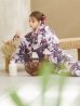 画像10: 白地×ピンクの蓮の花浴衣  【浴衣３点セット 浴衣/帯/下駄】OBI-siwa-201-wk-1-LV / HIMO-902-kj-5-RosePK / HEKO-800-sb-5-W / YA-1027-wk-PL / GETA-02-ok-8-RoseP[YMT]