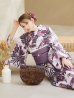 画像11: 白地×ピンクの蓮の花浴衣  【浴衣３点セット 浴衣/帯/下駄】OBI-siwa-201-wk-1-LV / HIMO-902-kj-5-RosePK / HEKO-800-sb-5-W / YA-1027-wk-PL / GETA-02-ok-8-RoseP[YMT]