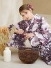 画像12: 白地×ピンクの蓮の花浴衣  【浴衣３点セット 浴衣/帯/下駄】OBI-siwa-201-wk-1-LV / HIMO-902-kj-5-RosePK / HEKO-800-sb-5-W / YA-1027-wk-PL / GETA-02-ok-8-RoseP[YMT]