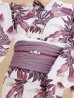画像14: 白地×ピンクの蓮の花浴衣  【浴衣３点セット 浴衣/帯/下駄】OBI-siwa-201-wk-1-LV / HIMO-902-kj-5-RosePK / HEKO-800-sb-5-W / YA-1027-wk-PL / GETA-02-ok-8-RoseP[YMT]