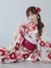 画像13: 古典レトロ椿浴衣  【浴衣３点セット 浴衣/帯/下駄】OBI-siwa-201-wk-3-WR / HIMO-902-kj-5-RosePK / HEKO-800-sb-5-W / YA-1027-wk-R / GETA-02-ok-8-RoseP[YMT]