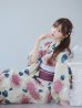 画像5: 【即日発送】はいからピンクの紫陽花浴衣  【浴衣３点セット 浴衣/帯/下駄】OBI-siwa-201-wk-4-PL / HIMO-900-yn-8-P / HEKO-800-sb-5-W / YA-954-kj-P / YA-1017-am-W / GETA-01-kj-7-P [YMT]