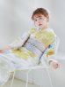 画像15: ヘルシー油彩牡丹浴衣  【浴衣３点セット 浴衣/帯/下駄】OBI-g-500-kj-7-GYGE / HIMO-900-yn-7-MOC / HEKO-800-sb-11-MOC / YA-1026-kn-W / GETA-01-kj-5-MOC/ [YMT]