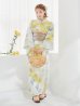 画像6: 【予約 / 5月中旬発送予定】ヘルシー油彩牡丹浴衣 OBI-g-500-kj-7-GYGE / HIMO-900-yn-7-MOC / HEKO-800-sb-11-MOC / YA-1026-kn-W / GETA-01-kj-5-MOC / [y/OF01]