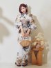 画像12: 陽彩向日葵の水彩浴衣  【浴衣３点セット 浴衣/帯/下駄】OBI-g-500-kj-12-MOC / HIMO-900-yn-7-MOC / HEKO-800-sb-11-MOC / YA-74-kn-MVPL / GETA-02-ok-4-MOC/ [YMT]