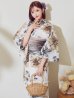 画像3: 陽彩向日葵の水彩浴衣  【浴衣３点セット 浴衣/帯/下駄】OBI-g-500-kj-12-MOC / HIMO-900-yn-7-MOC / HEKO-800-sb-11-MOC / YA-74-kn-MVPL / GETA-02-ok-4-MOC/ [YMT]
