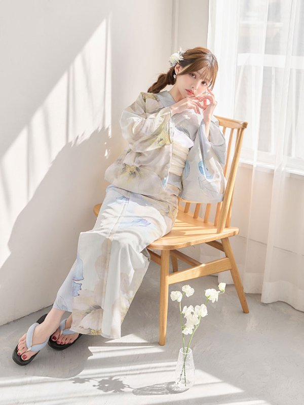 モデル：吉木千沙都（ちぃぽぽ）身長：158cm　着用サイズ：Fサイズ