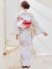 画像14: 【即日発送！】クリームイエロー×オレンジ紫陽花浴衣【浴衣３点セット 浴衣/帯/下駄】OBI-g-500-kj-4-OR / HIMO-900-yn-5-IV / HEKO-800-sb-5-WH / YA-1027-wk-P / GETA-02-ok-2-IV / [YMT]