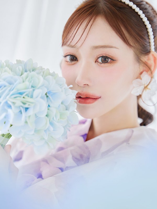 画像9: 【即日発送】ロイヤルモーブ牡丹浴衣  【浴衣３点セット 浴衣/帯/下駄】[OF04]