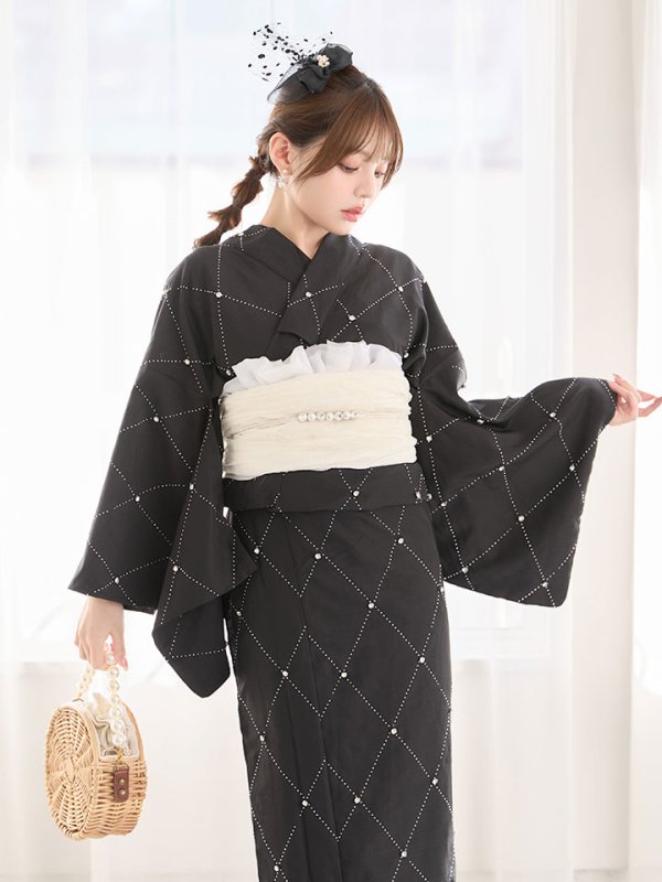 モデル：吉木千沙都（ちぃぽぽ）身長：158cm　着用サイズ：Fサイズ
