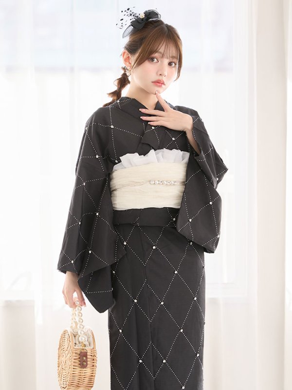 モデル：吉木千沙都（ちぃぽぽ）身長：158cm　着用サイズ：Fサイズ