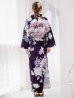 画像18: クラシカルフラワーブーケ浴衣 OBI-siwa-200-kj-11-Rose / HIMO-906-yn-PEARL / HEKO-800-sb-5-W / YA-1071-kn-P / GETA-01-kj-3-I [YMT]