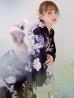 画像2: クラシカルフラワーブーケ浴衣 OBI-siwa-200-kj-11-Rose / HIMO-906-yn-PEARL / HEKO-800-sb-5-W / YA-1071-kn-P / GETA-01-kj-3-I [YMT] (2)