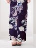 画像20: クラシカルフラワーブーケ浴衣 OBI-siwa-200-kj-11-Rose / HIMO-906-yn-PEARL / HEKO-800-sb-5-W / YA-1071-kn-P / GETA-01-kj-3-I [YMT]