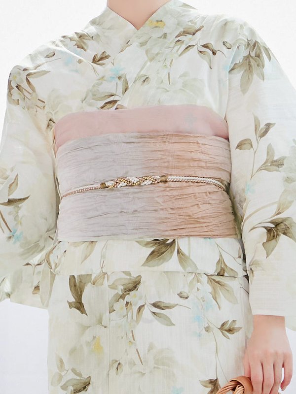 画像15: 【即日発送】秋静牡丹の大人浴衣  【浴衣３点セット 浴衣/帯/下駄】[YMT]