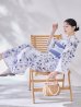 画像16: 【即日発送】水墨ニュアンスフラワー浴衣  【浴衣３点セット 浴衣/帯/下駄】[OF04/HC03] (16)