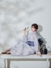 画像8: 【Riuコラボ】【予約 / 6月下旬発送予定】ブルーローズ浴衣 OBI-lame-400-kj-8-NV / HIMO-900-yn-2-DusBL  / HEKO-800-sb-5-WH / YA-1001-kj-BL / YA-1078-wk-BLGY / GETA-01-kj-2-BL [y/YMT]
