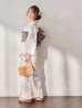 モデル：紬むぎ　身長：156cm 着用サイズ：Fサイズ