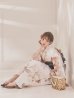 モデル：吉木千沙都（ちぃぽぽ）身長：158cm　着用サイズ：Fサイズ