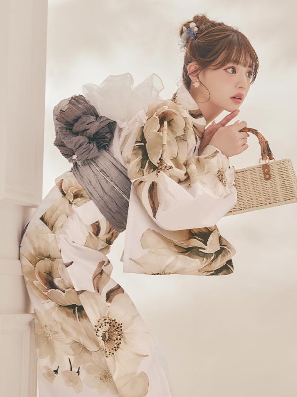 モデル：ちぃぽぽ　身長：158cm　着用サイズ：Fサイズ