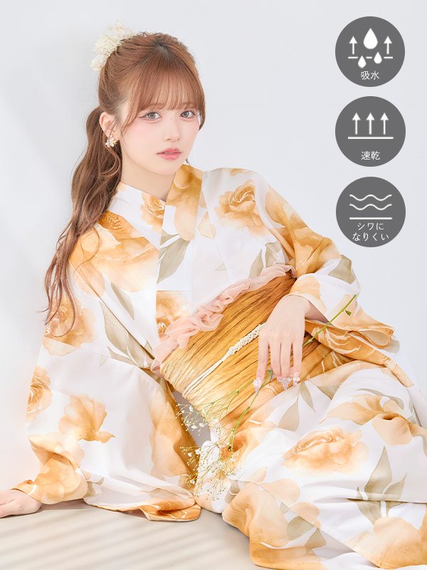 モデル：kirari　身長：156cm　着用サイズ：Fサイズ