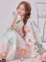 送料無料！MIXフローラ浴衣【浴衣３点セット 浴衣/帯/下駄】[OF04]【予約 / 4月下旬発送予定】