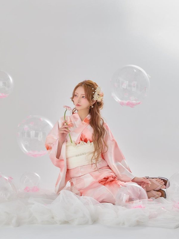 モデル：まみ　身長：161cm　着用サイズ：Fサイズ