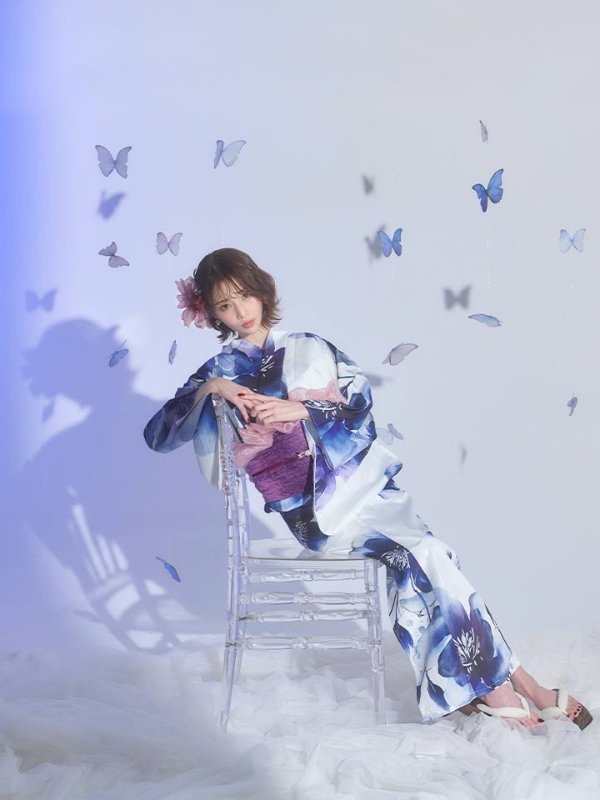 モデル：天海りこ　身長：156cm　着用サイズ：Fサイズ