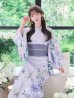 画像8: 送料無料！【即日発送】Riuコラボ ロマンティックニュアンスブーケ浴衣【浴衣３点セット 浴衣/帯/下駄】[OF04] (8)