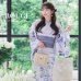 画像10: 送料無料！【即日発送】Riuコラボ ロマンティックニュアンスブーケ浴衣【浴衣３点セット 浴衣/帯/下駄】[OF04] (10)
