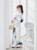 画像14: 【予約 / 5月中旬発送予定】セパレートグラデーションブルーグリーン浴衣 OBI-g-500-kj-9-NV / HIMO-900-yn-4-GYxGY / HEKO-800-sb-5-W / YA-73-kn-BLGR / GETA-01-kj-3-IV/ [y/OF01]