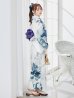 画像15: 【予約 / 5月中旬発送予定】セパレートグラデーションブルーグリーン浴衣 OBI-g-500-kj-9-NV / HIMO-900-yn-4-GYxGY / HEKO-800-sb-5-W / YA-73-kn-BLGR / GETA-01-kj-3-IV/ [y/OF01]