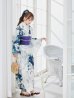 画像17: 【予約 / 5月中旬発送予定】セパレートグラデーションブルーグリーン浴衣 OBI-g-500-kj-9-NV / HIMO-900-yn-4-GYxGY / HEKO-800-sb-5-W / YA-73-kn-BLGR / GETA-01-kj-3-IV/ [y/OF01]