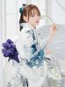 画像7: 【予約 / 5月中旬発送予定】セパレートグラデーションブルーグリーン浴衣 OBI-g-500-kj-9-NV / HIMO-900-yn-4-GYxGY / HEKO-800-sb-5-W / YA-73-kn-BLGR / GETA-01-kj-3-IV/ [y/OF01]