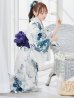 画像9: 【予約 / 5月中旬発送予定】セパレートグラデーションブルーグリーン浴衣 OBI-g-500-kj-9-NV / HIMO-900-yn-4-GYxGY / HEKO-800-sb-5-W / YA-73-kn-BLGR / GETA-01-kj-3-IV/ [y/OF01]