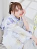 画像17: 【予約 / 7月上旬発送予定】セパレートシャーベットフラワー牡丹浴衣 OBI-g-500-kj-8-GY / HIMO-900-yn-3-GYxGD / HEKO-800-sb-5-W / YA-1016-kj-GY / GETA-01-kj-3-IV / [/OF01]
