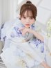 画像18: 【予約 / 7月上旬発送予定】セパレートシャーベットフラワー牡丹浴衣 OBI-g-500-kj-8-GY / HIMO-900-yn-3-GYxGD / HEKO-800-sb-5-W / YA-1016-kj-GY / GETA-01-kj-3-IV / [/OF01]