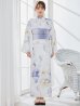 画像4: 【予約 / 7月上旬発送予定】セパレートシャーベットフラワー牡丹浴衣 OBI-g-500-kj-8-GY / HIMO-900-yn-3-GYxGD / HEKO-800-sb-5-W / YA-1016-kj-GY / GETA-01-kj-3-IV / [/OF01]