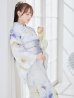 画像9: 【予約 / 7月上旬発送予定】セパレートシャーベットフラワー牡丹浴衣 OBI-g-500-kj-8-GY / HIMO-900-yn-3-GYxGD / HEKO-800-sb-5-W / YA-1016-kj-GY / GETA-01-kj-3-IV / [/OF01]