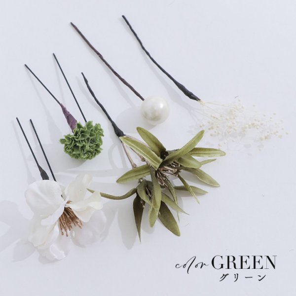 画像6: 【即日発送】【浴衣小物】小花フラワーピンコサージュ【4カラー】[YMT]