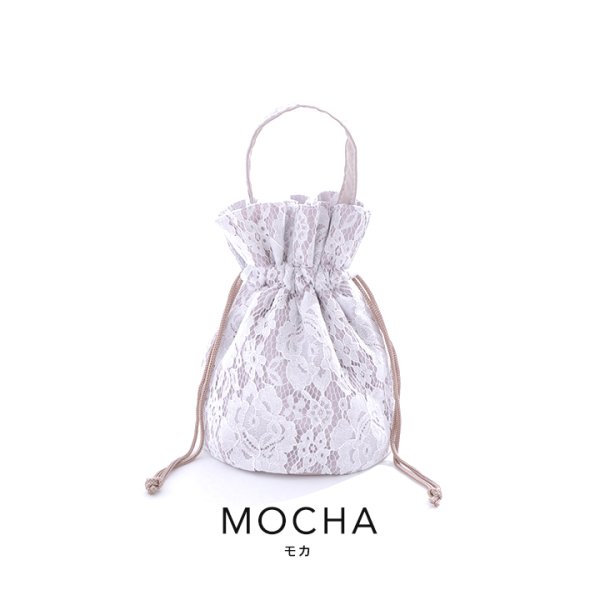画像3: 【即日発送】レース巾着袋 / 巾着バッグ [YMT]