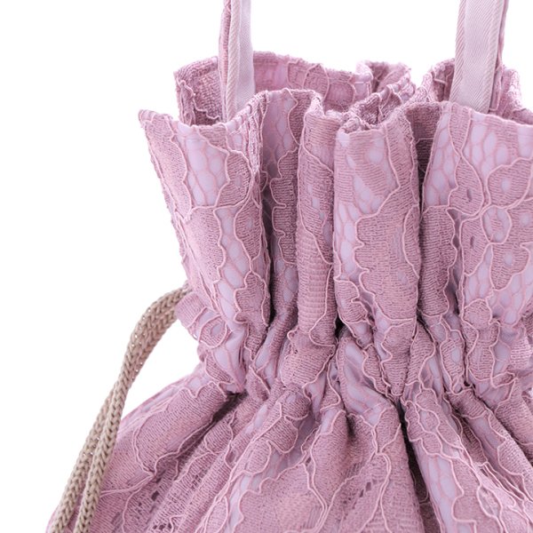 画像5: 【即日発送】レース巾着袋 / 巾着バッグ [YMT]