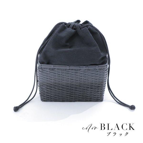 画像3: 【即日発送】【浴衣小物/かごバック】カゴ巾着【4カラー】【YMT】