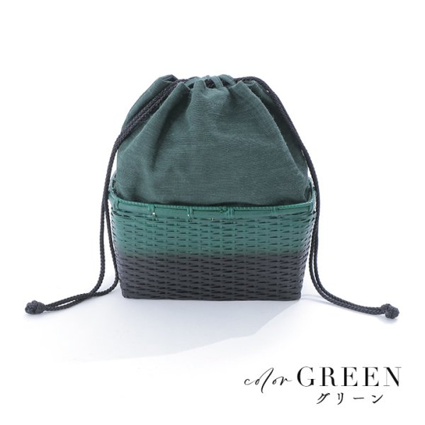 画像6: 【即日発送】【浴衣小物/かごバック】カゴ巾着【4カラー】【YMT】