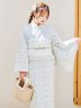 画像4: パールデザインラタン編み巾着付きショルダーカゴバッグ【YMT】